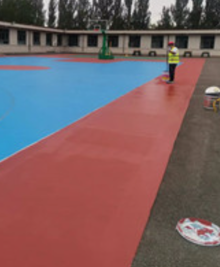 五华旧篮球场地面改造翻新整改   